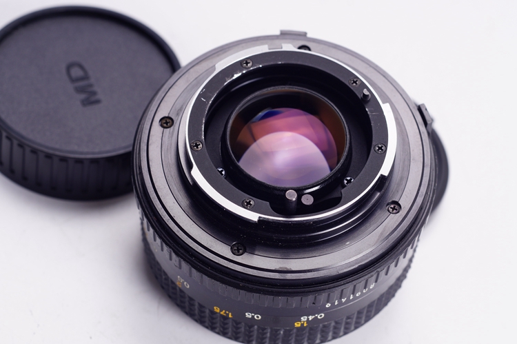 美能達 MINOLTA MD 50/1.7 后期標準鏡頭 X700 XD 等使用可轉接FE